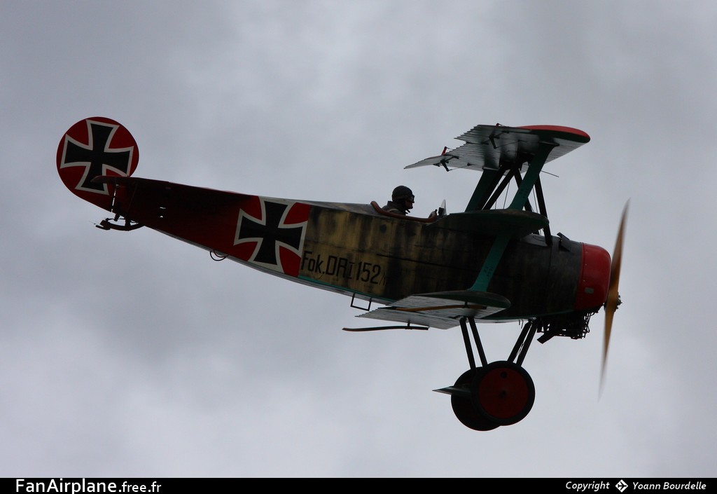 Fokker Dr-1 Replica - F-AZPQ