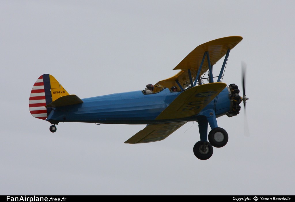Boeing PT-17 Kaydet (A75N1) - N1942N