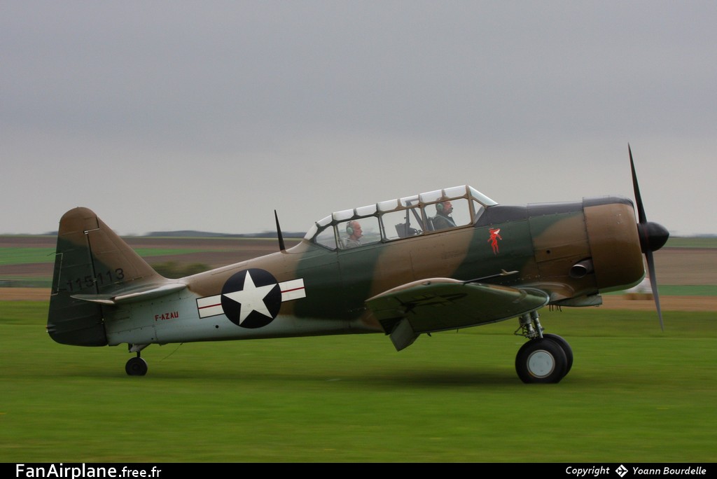 North American T-6G Texan - F-AZAU