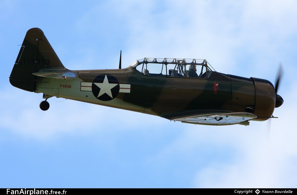 North American T-6G Texan - F-AZAU